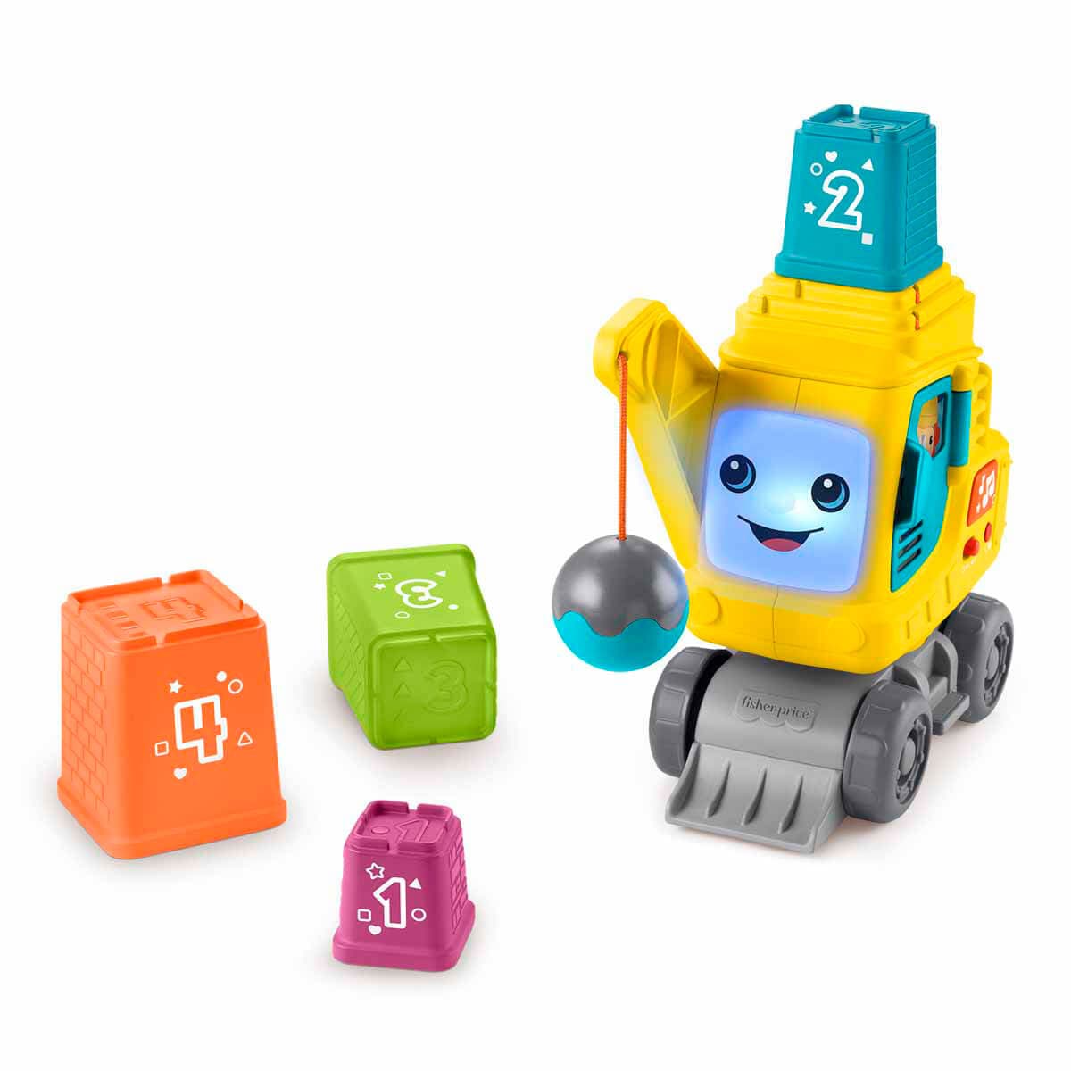 Fisher-Price Sesli ve Işıklı Eğitici Vinç HWY62