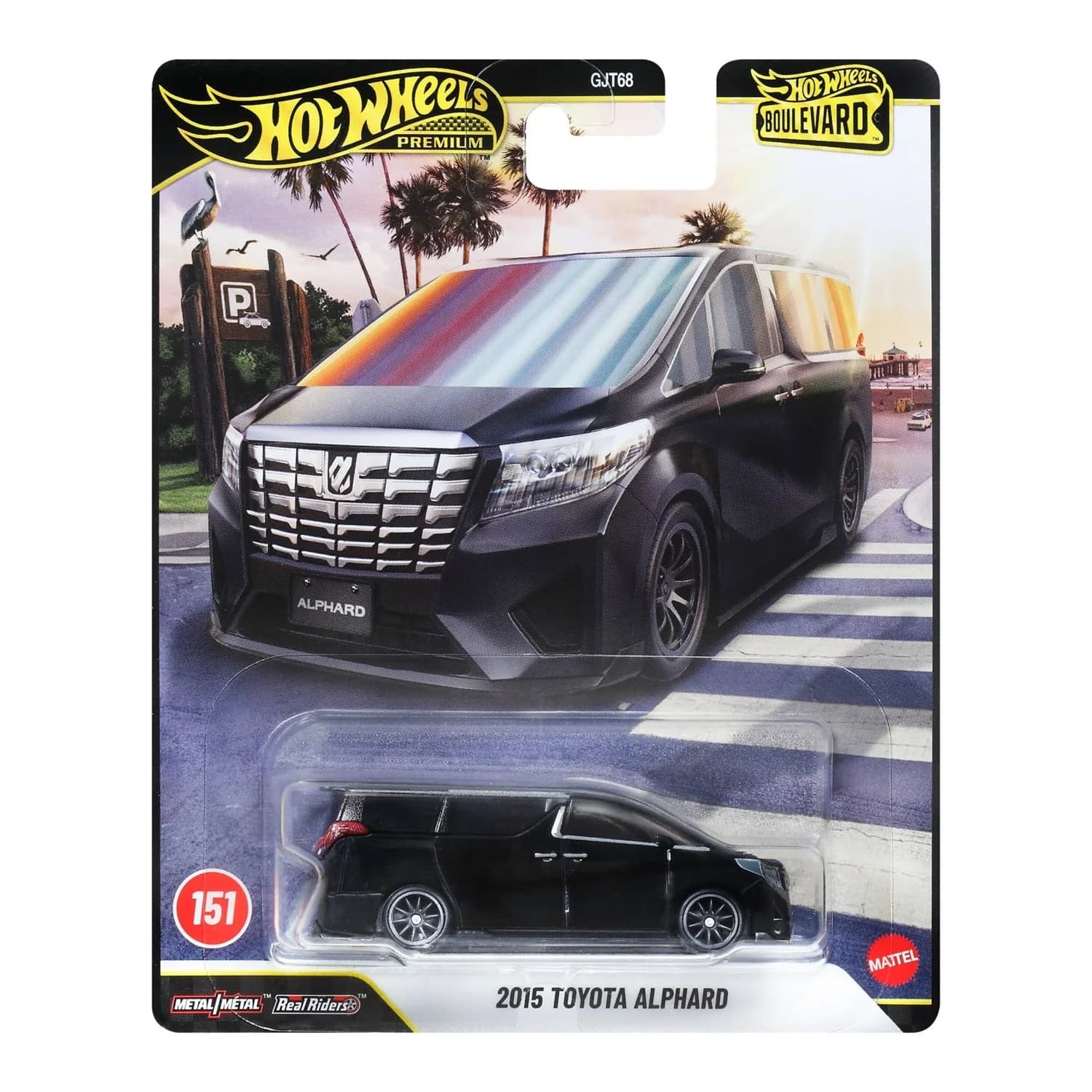 Hot Wheels Premium Boulevard Koleksiyonu GJT68 - 2015 Toyota Alphard JHW20