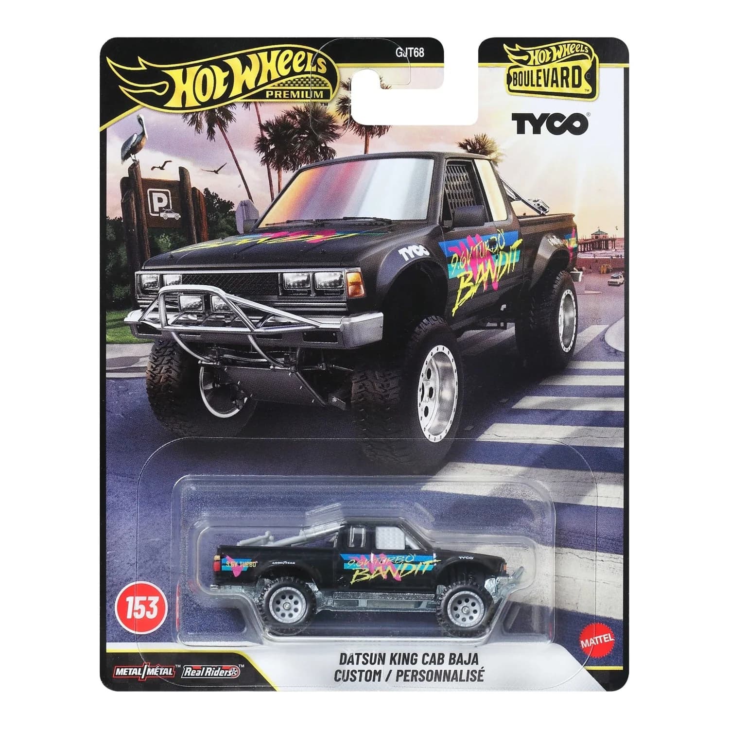 Hot Wheels Premium Boulevard Koleksiyonu GJT68 - Datsun King Cab Baja Custom JHW32