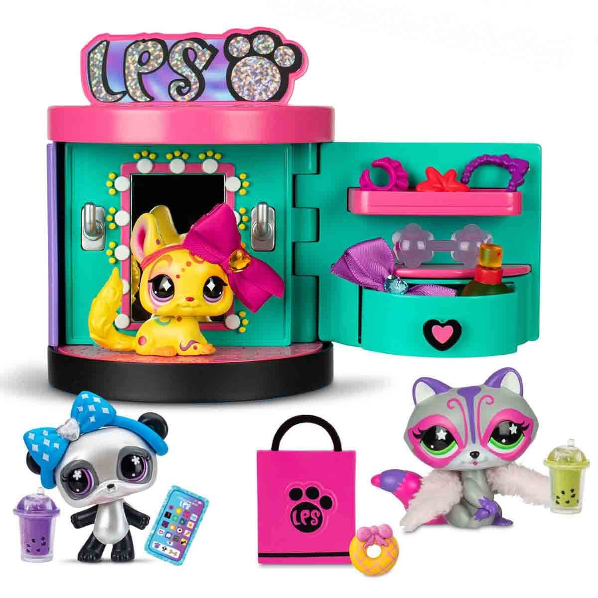 Littlest Pet Shop Minişler Spin & Style Butik Oyun Seti Seri 4
