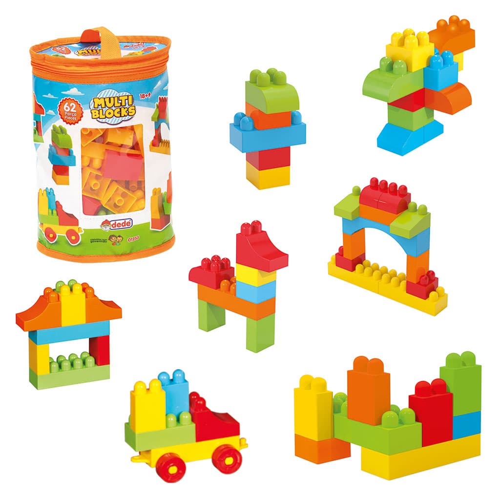 Multi Blocks Çantalı Blok Yapım Seti 62 Parça