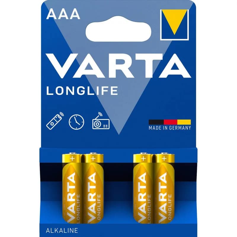 Varta Longlife AAA İnce Pil