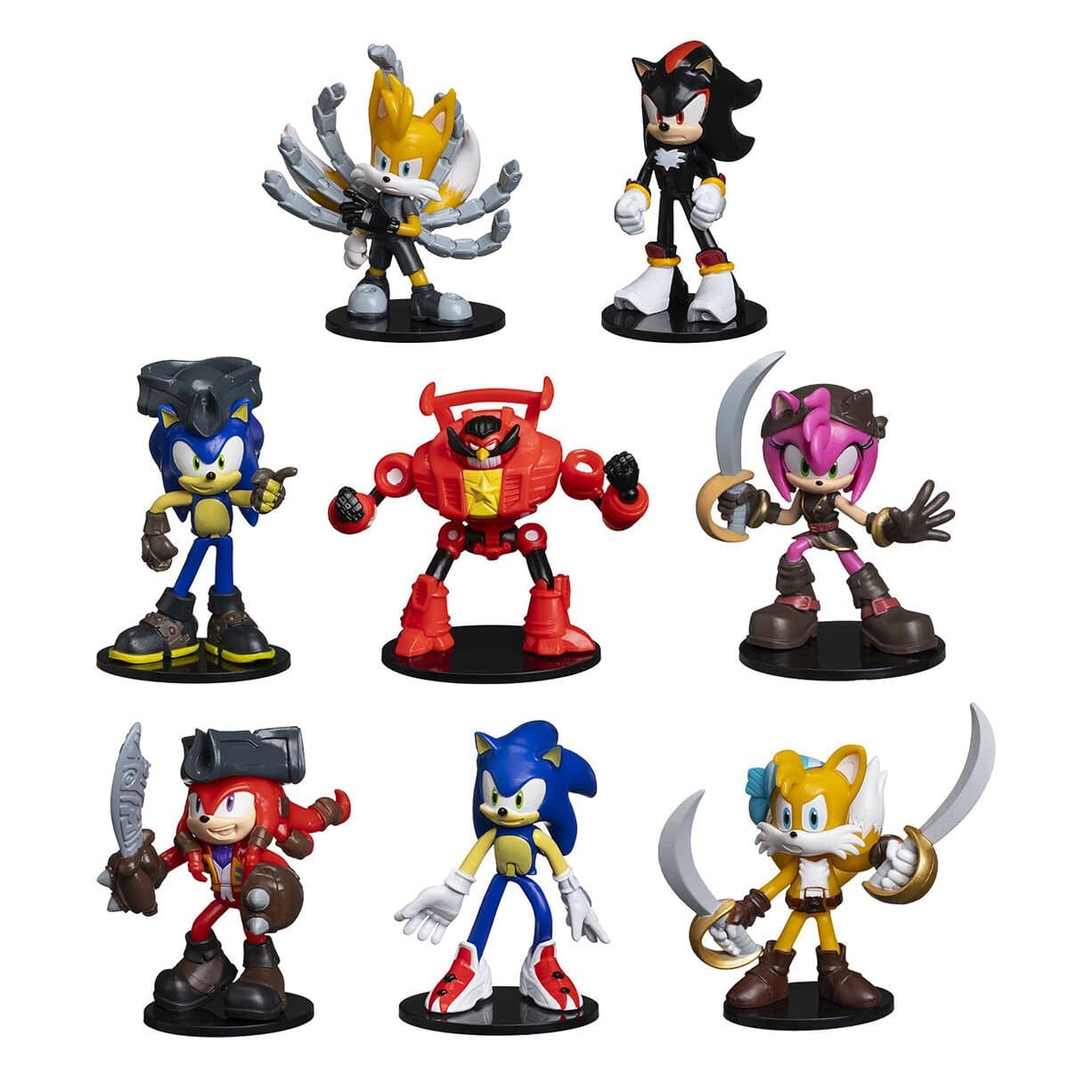 Sonic the Hedgehog Sonic Prime 8’li Deluxe Aksiyon Figür Seti SON6280
